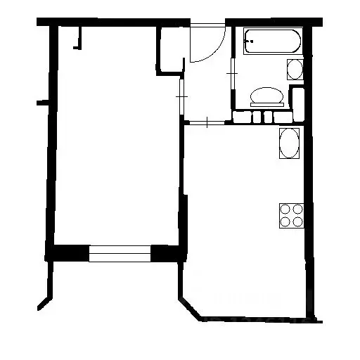 1-к кв. Краснодарский край, Анапа Анапское ш., 30 (36.4 м) - Фото 2