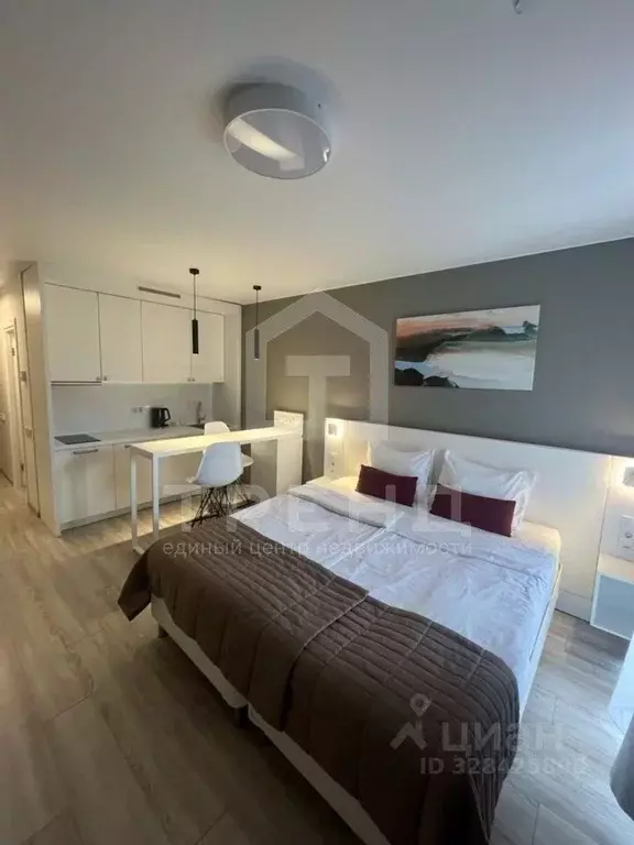 Студия Санкт-Петербург ул. Салова, 61 (27.3 м) - Фото 1