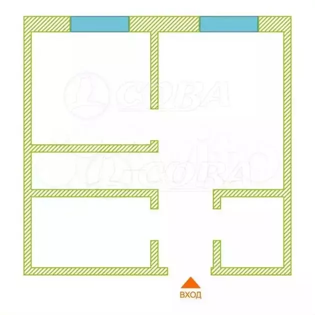 1-к. квартира, 35 м, 4/9 эт. - Фото 0