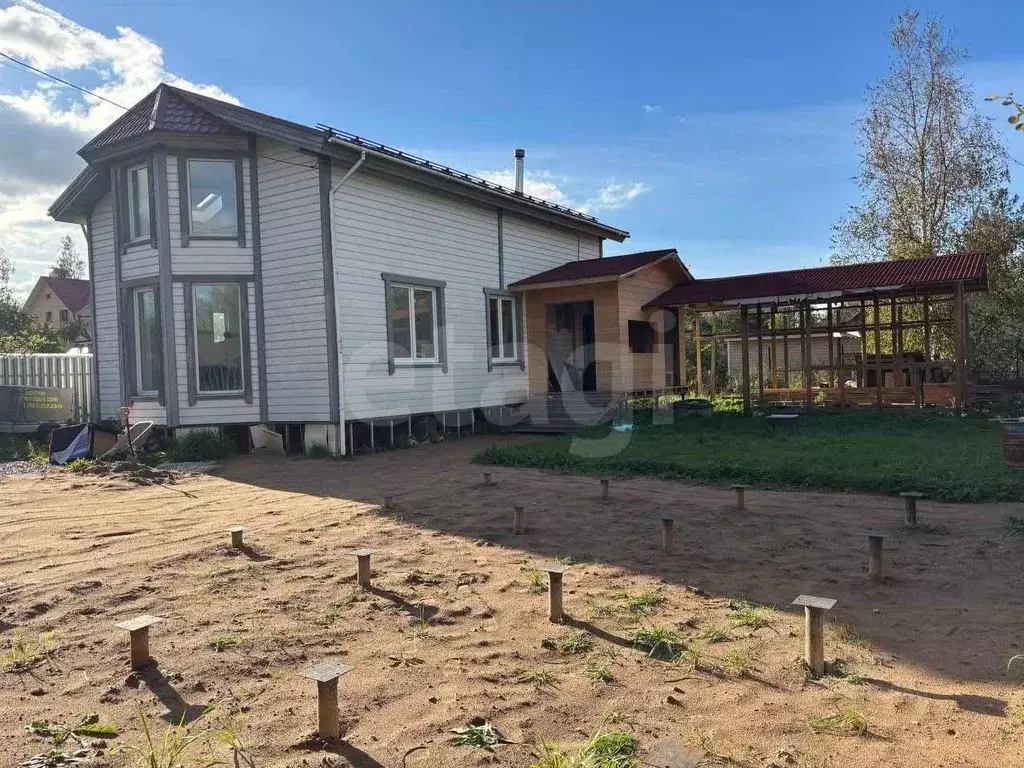Дом в Ленинградская область, Ломоносовский район, Виллозское городское ... - Фото 1