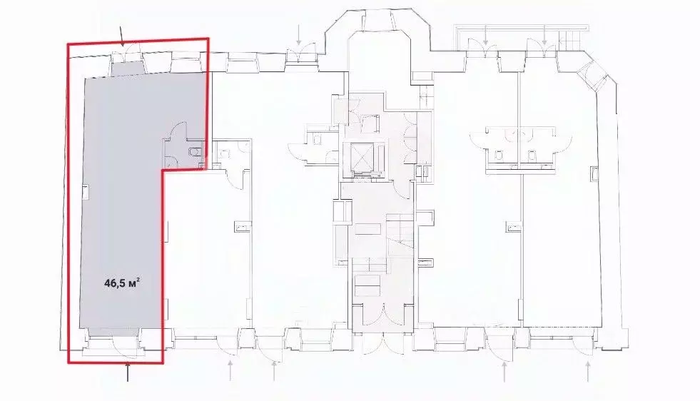 Помещение свободного назначения в Москва Большая Бронная ул., 25С3 (47 ... - Фото 2