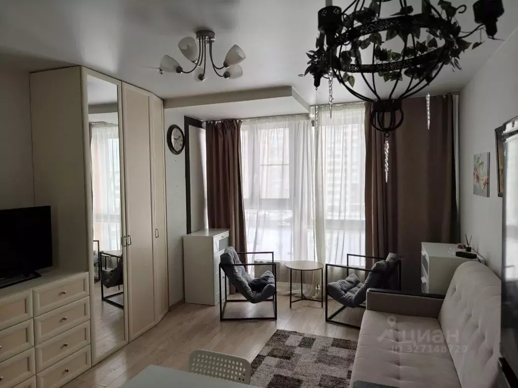 Студия Москва Ходынский бул., 20А (33.0 м) - Фото 1