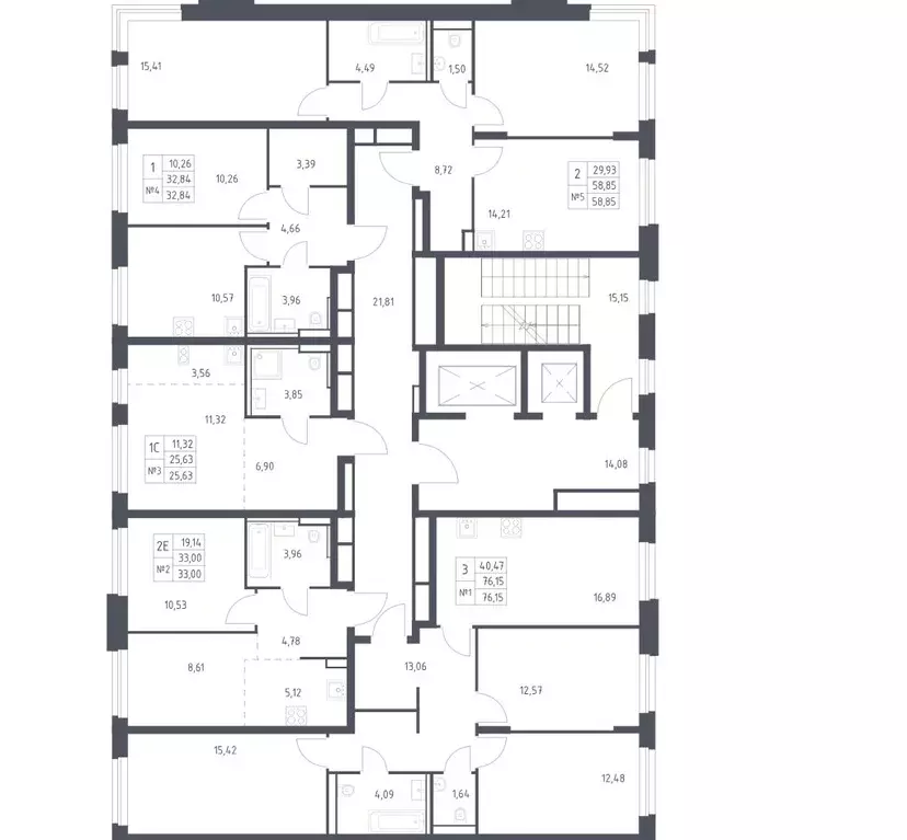 3-к кв. Московская область, Красногорск Квартал Строгино жилой ... - Фото 2