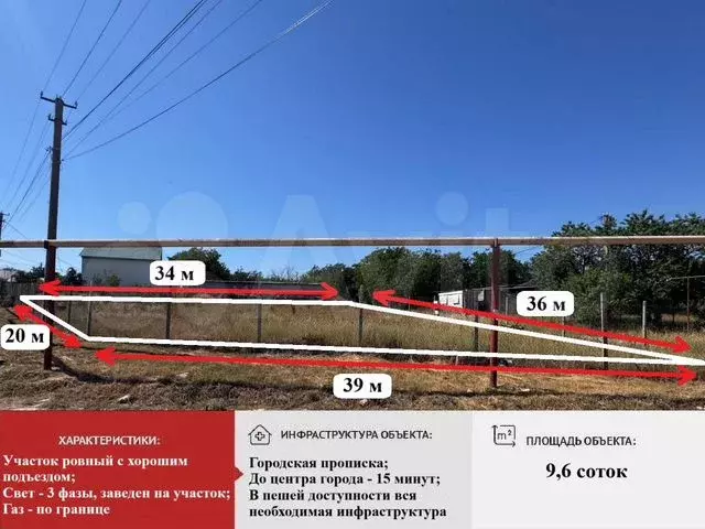 Участок 9,5 сот. (СНТ, ДНП) - Фото 0