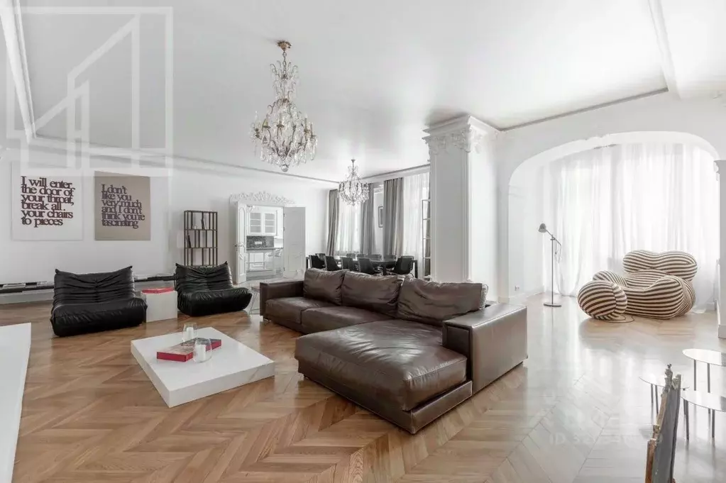 5-к кв. Москва пер. Хилков, 1 (318.0 м) - Фото 2