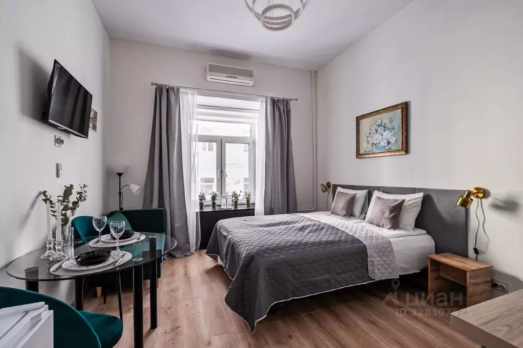 Студия Москва ул. Маросейка, 13С3 (25.0 м) - Фото 1