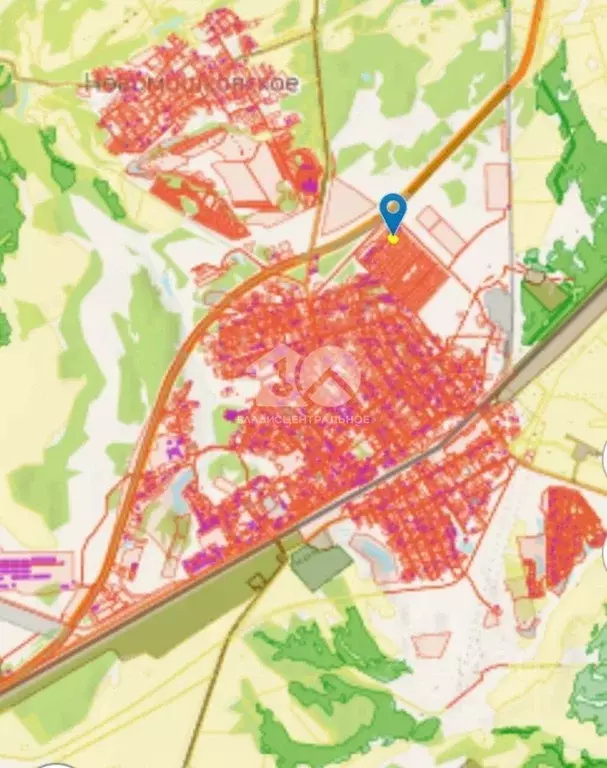 Участок в Новосибирская область, Мошково рп ул. Болдырева, 28 (9.17 ... - Фото 2