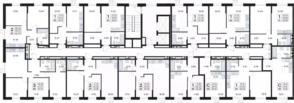1-к кв. Приморский край, Владивосток Катерная ул., 31/2 (37.45 м) - Фото 2