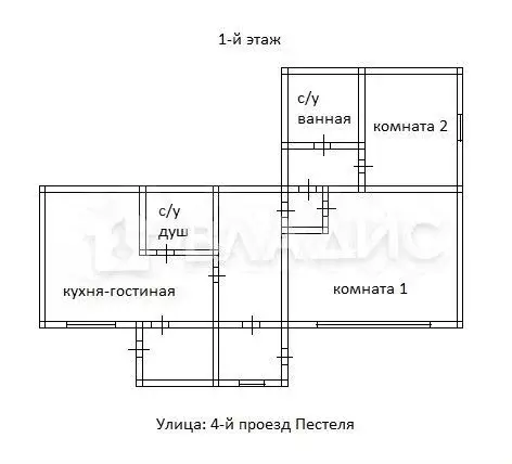 Дом 55,7 м на участке 6,6 сот. - Фото 0