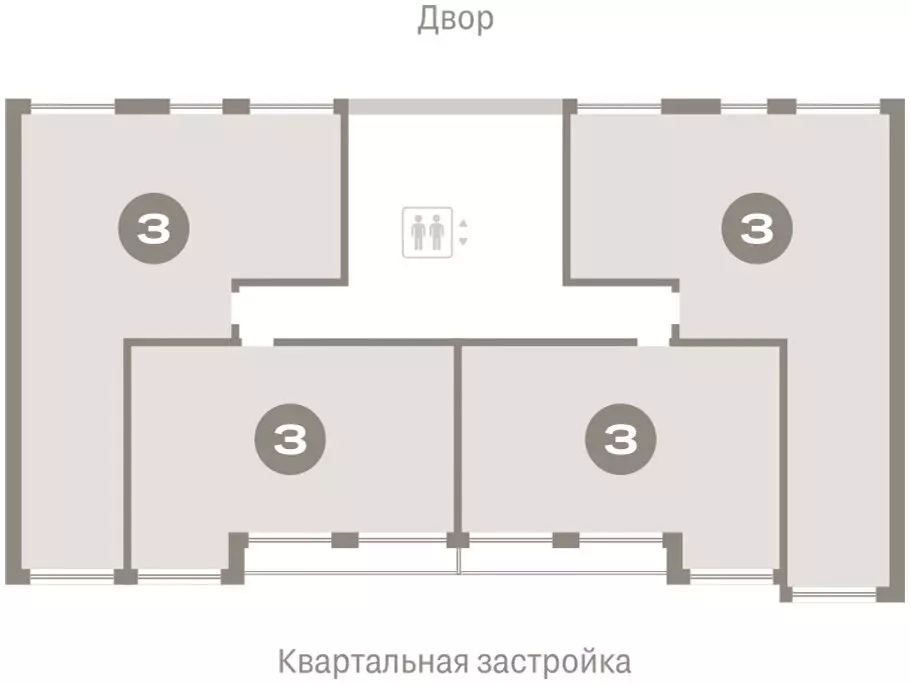 3-комнатная квартира: Тюмень, Мысовская улица, 26к1 (118.35 м) - Фото 1