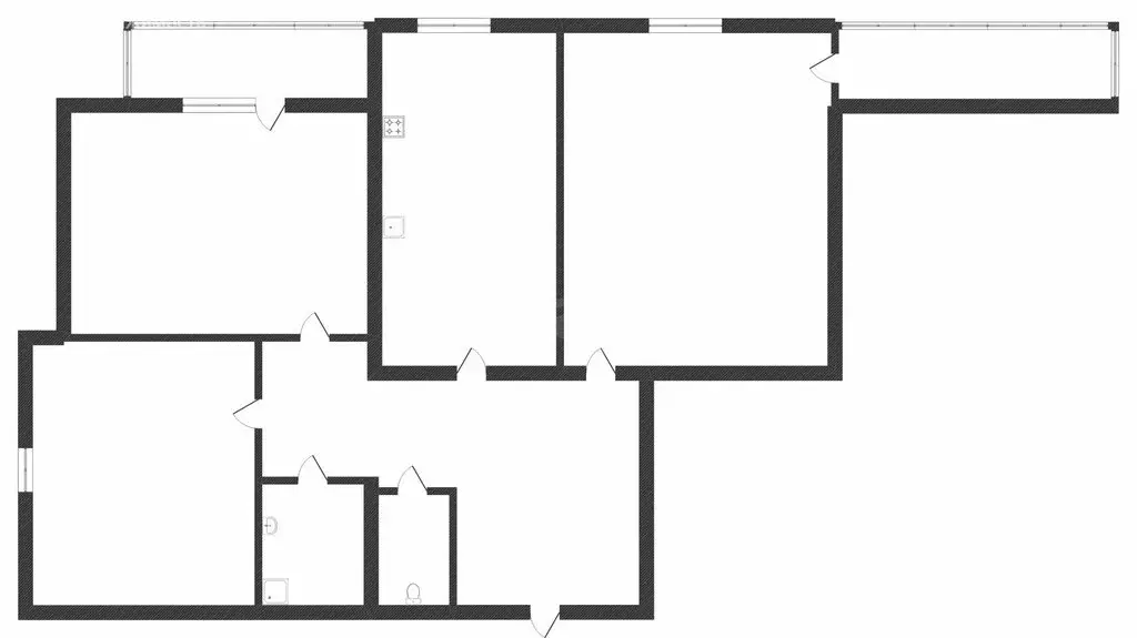 3-комнатная квартира: Тюмень, Широтная улица, 120к1 (113 м) - Фото 0
