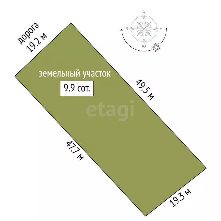 Участок в Неклиновский район, Самбекское сельское поселение, хутор ... - Фото 1