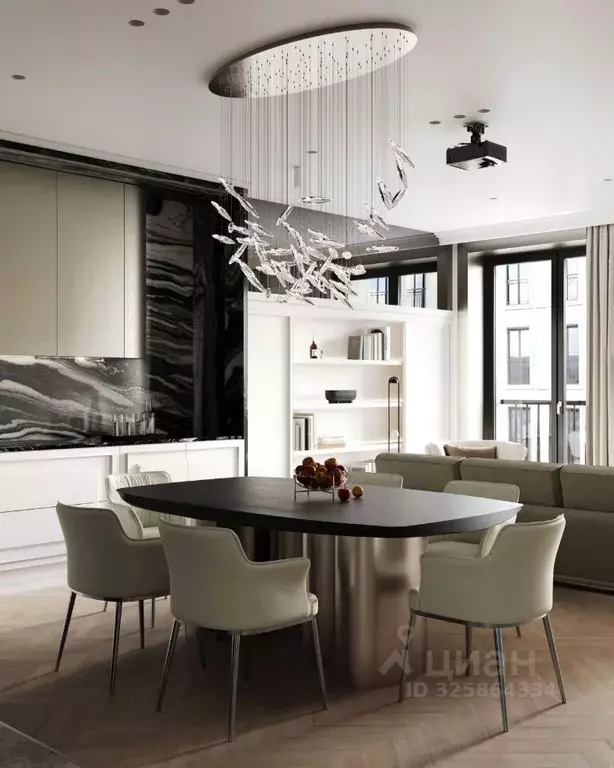 3-к кв. Москва Софийская наб., 18 (163.4 м) - Фото 1