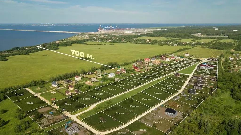 Участок в Ленинградская область, Ломоносовский район, Пениковское ... - Фото 0