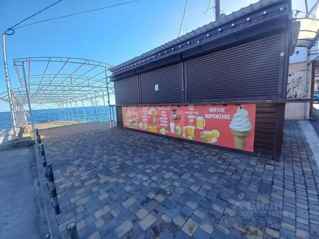 Торговая площадь в Крым, Алушта муниципальный округ, с. Рыбачье ул. ... - Фото 1