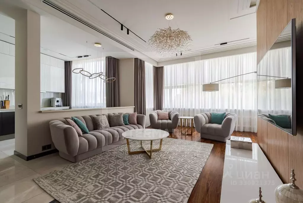 4-к кв. Москва Скатертный пер., 18 (140.0 м) - Фото 2