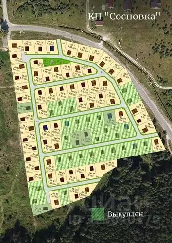 Участок в Владимирская область, Киржачский муниципальный округ, д. ... - Фото 2