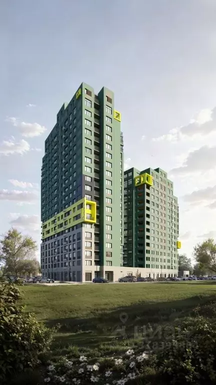 2-к кв. Тюменская область, Тюмень ДОК мкр, ул. Рылеева, 31 (64.06 м) - Фото 1