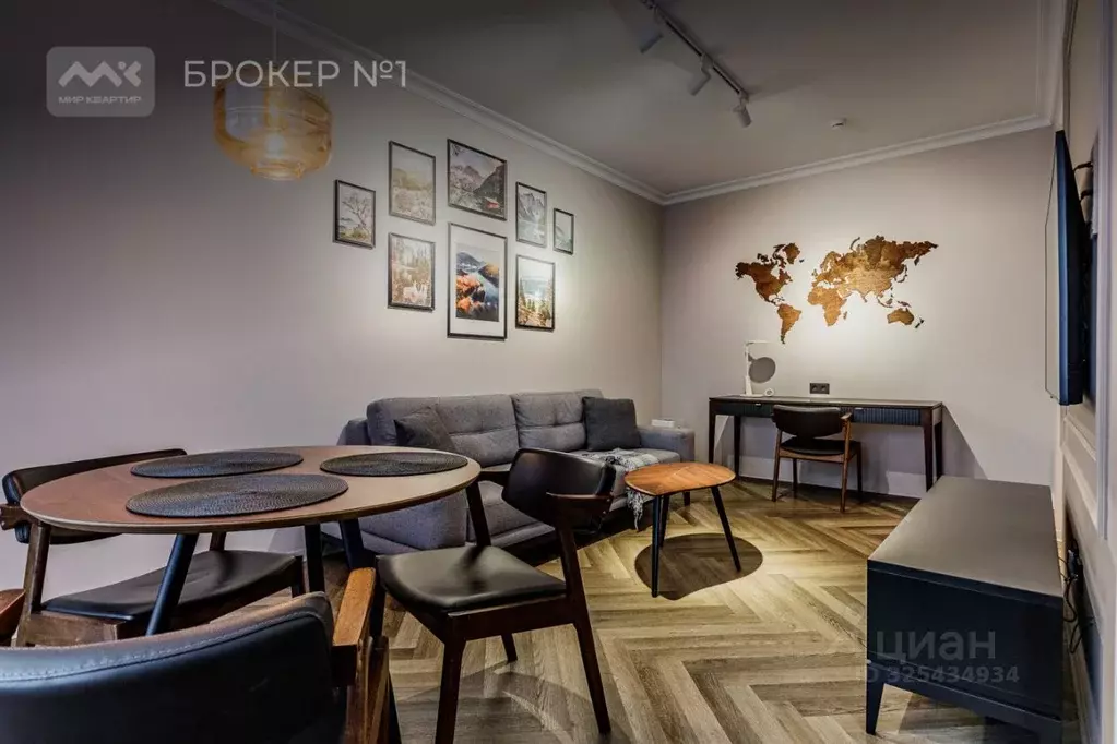 2-к кв. Санкт-Петербург Аптекарский просп., 18 (50.0 м) - Фото 2