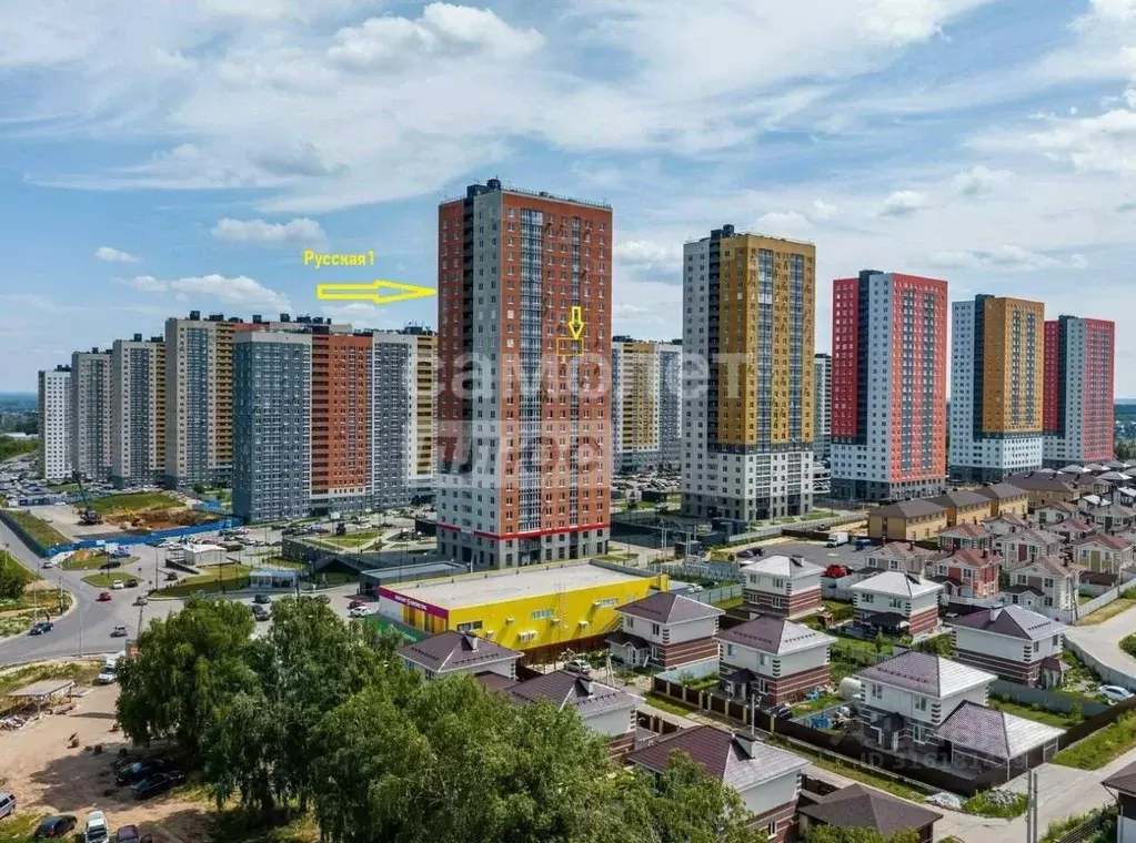 1-к кв. Нижегородская область, Кстовский муниципальный округ, д. ... - Фото 0
