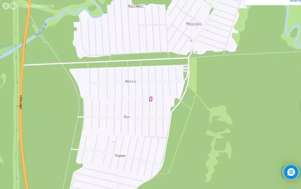 Участок в деревня Морово, СДТ Луч, 72 (6.28 м) - Фото 1