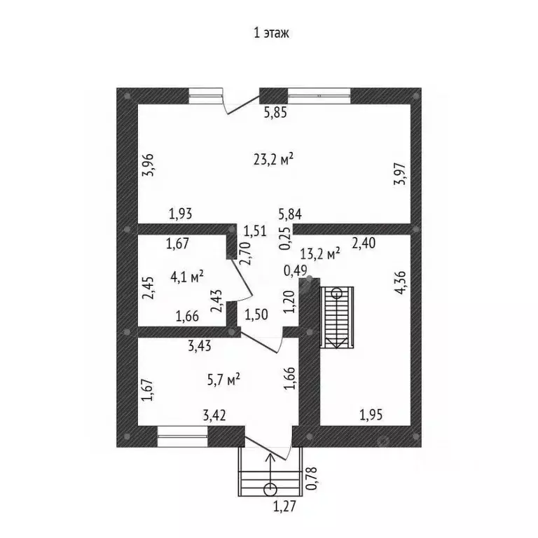Таунхаус в Башкортостан, Уфа городской округ, д. Карпово пер. 1-й ... - Фото 1