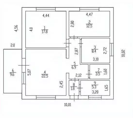 Дом в Тверская область, Калининский муниципальный округ, с. Бурашево ... - Фото 2