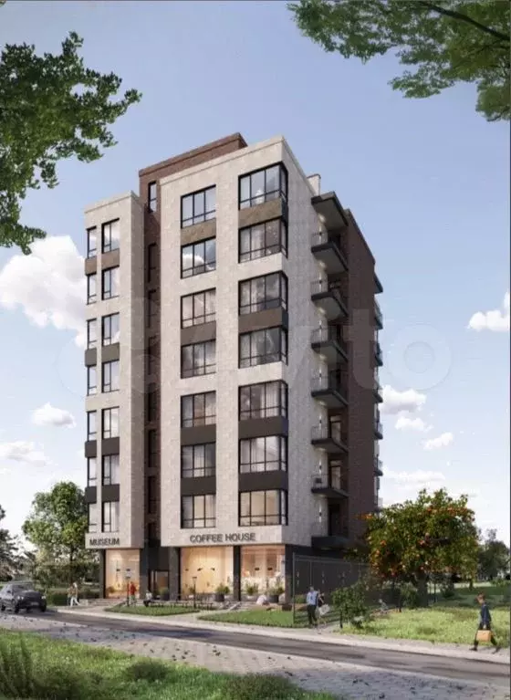 Квартира-студия, 26,4 м, 4/8 эт. - Фото 1