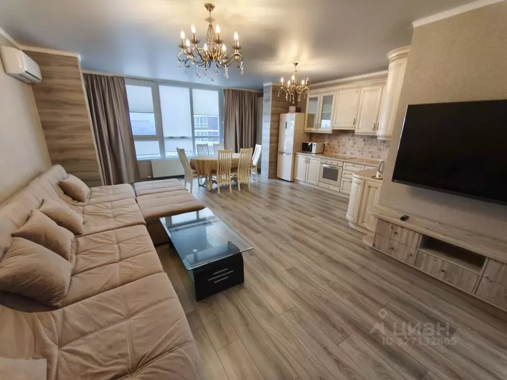 2-к кв. Краснодарский край, Краснодар Сормовская ул., 1/6 (75.0 м) - Фото 2