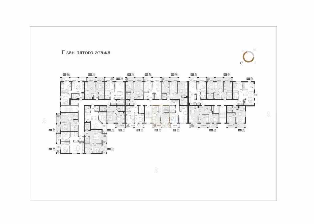 1-комнатная квартира: Светлогорск, Новая улица, 108-114 (47.46 м) - Фото 1