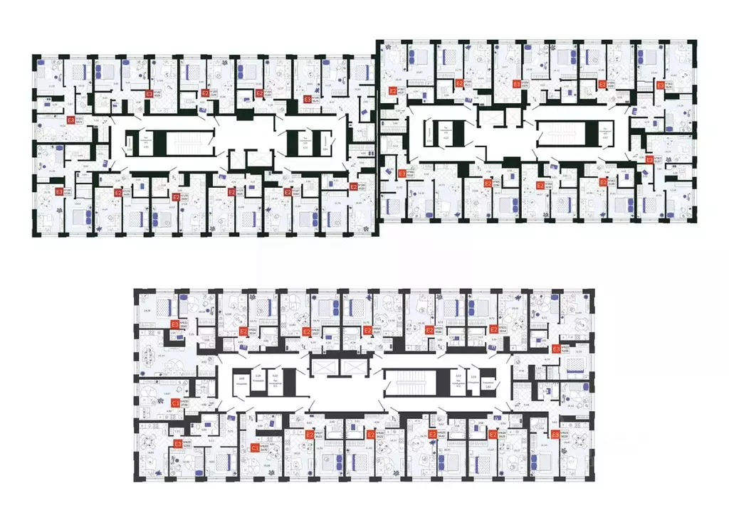 1-к кв. Тульская область, Тула Мясново мкр, Желания жилой комплекс ... - Фото 2