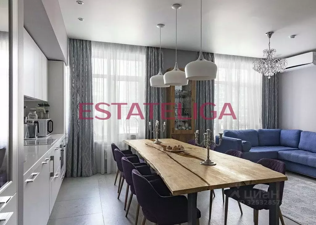 4-к кв. Москва Большая Филевская ул., 4 (110.0 м) - Фото 1