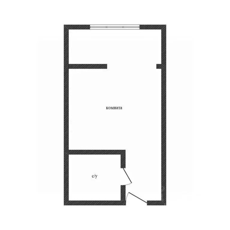 Студия Приморский край, Владивосток ул. Леонова, 70 (25.2 м) - Фото 1