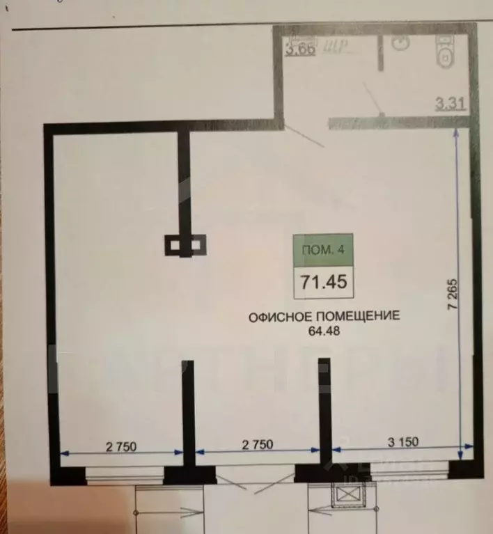 Помещение свободного назначения в Краснодарский край, Краснодар ... - Фото 2