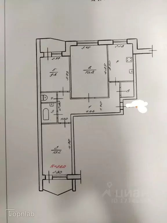 3-к кв. Волгоградская область, Волгоград Жилгородок мкр, ул. ... - Фото 2