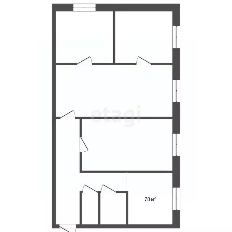 4-к кв. Владимирская область, Муром ул. Кирова, 21 (61.0 м) - Фото 2