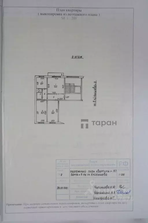 3-к кв. Челябинская область, Челябинск ул. Куйбышева, 9 (76.8 м) - Фото 2