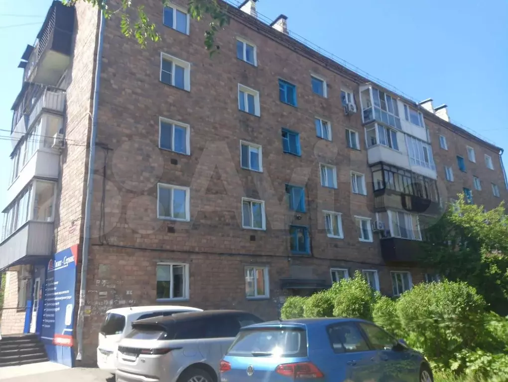 1-к. квартира, 28,6 м, 2/5 эт. - Фото 0