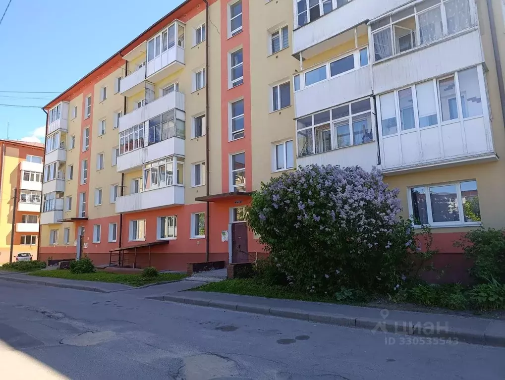 1-к кв. Калининградская область, Гурьевск Фабричная ул., 7 (33.0 м) - Фото 1