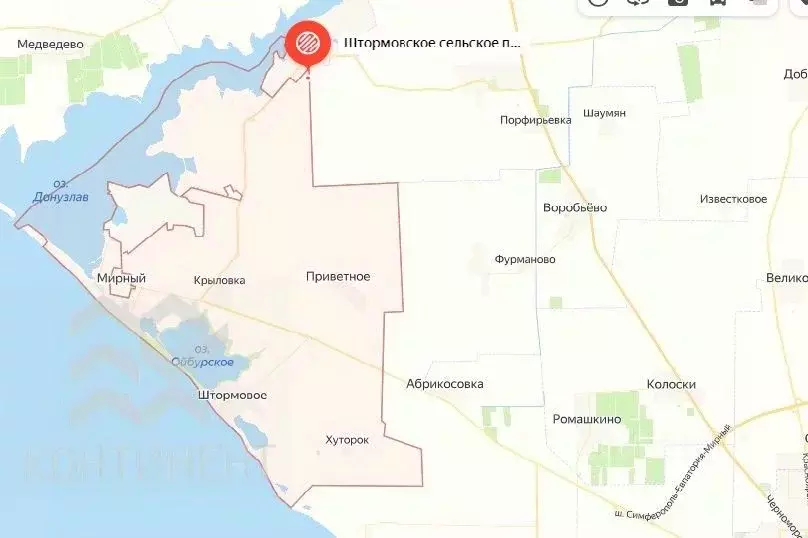 Участок в Крым, Евпатория городской округ, Новоозерное пгт пл. ... - Фото 0