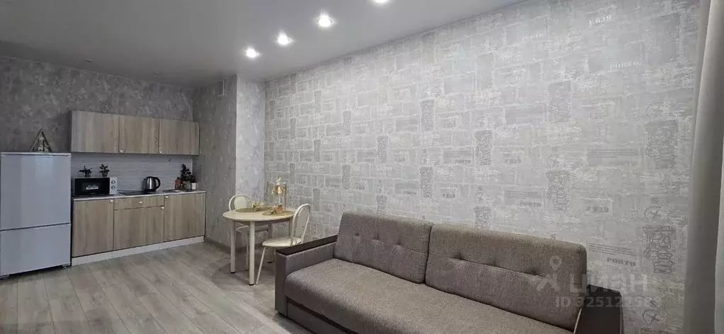 Студия Тюменская область, Тюмень ул. Газовиков, 73к1 (29.0 м) - Фото 2