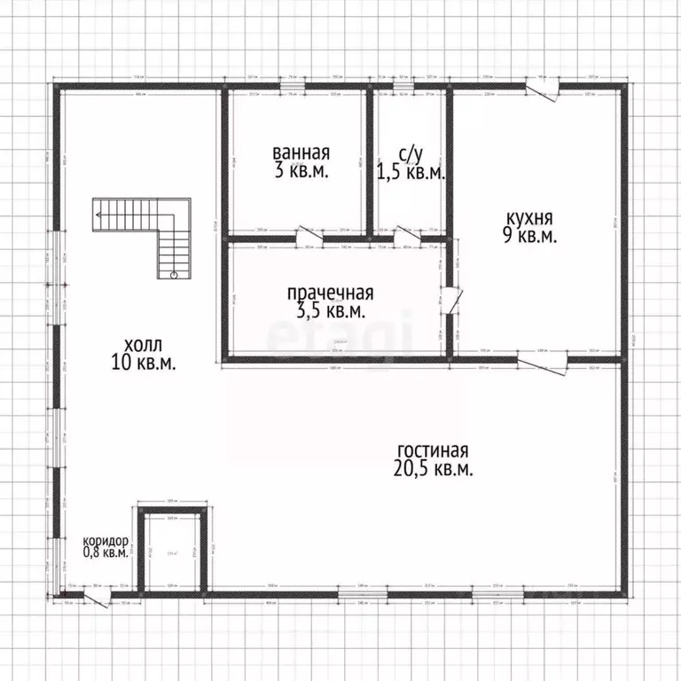 Дом в Адыгея, Майкопский район, Победенское с/пос, пос. Удобный ул. ... - Фото 2
