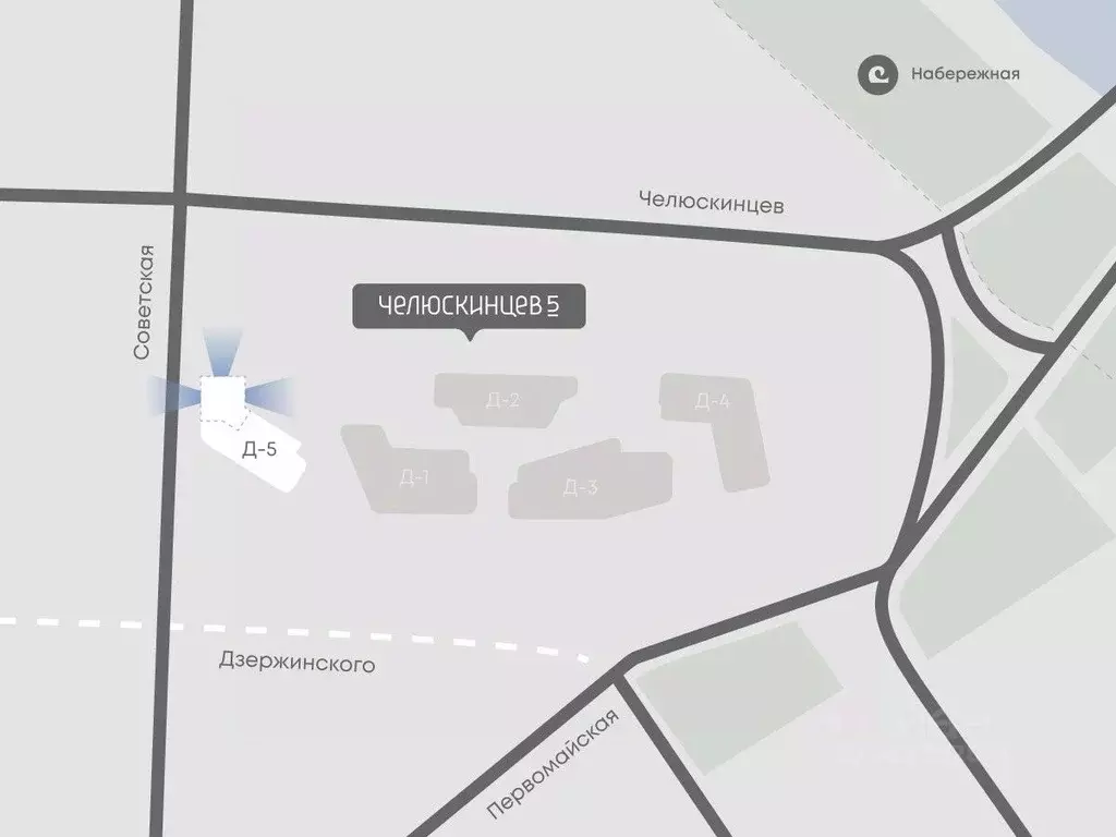 3-к кв. Тюменская область, Тюмень Челюскинцев 5 жилой комплекс (94.7 ... - Фото 2