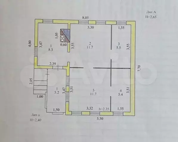 Дом 42,6 м на участке 6 сот. - Фото 1