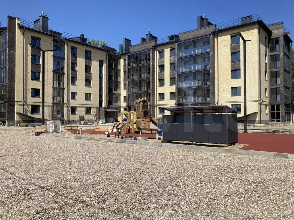 1-к. квартира, 39,6 м, 1/5 эт. - Фото 1