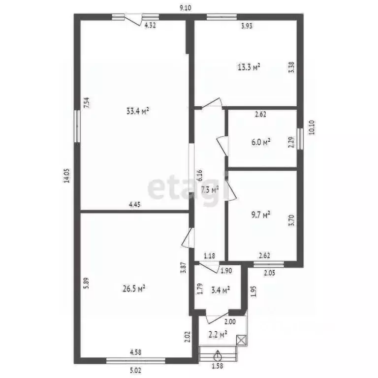 Дом в Ростовская область, Аксайский район, Щепкинское с/пос, пос. ... - Фото 2