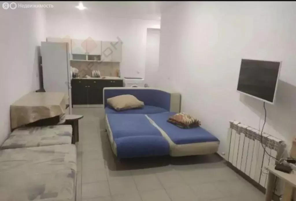 Квартира-студия: посёлок Российский, улица Ратной Славы, 50 (27 м) - Фото 1