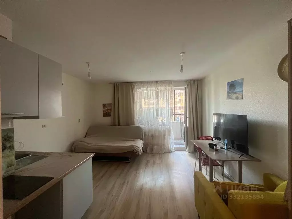 Студия Санкт-Петербург ул. Русановская, 18к3 (24.8 м) - Фото 1