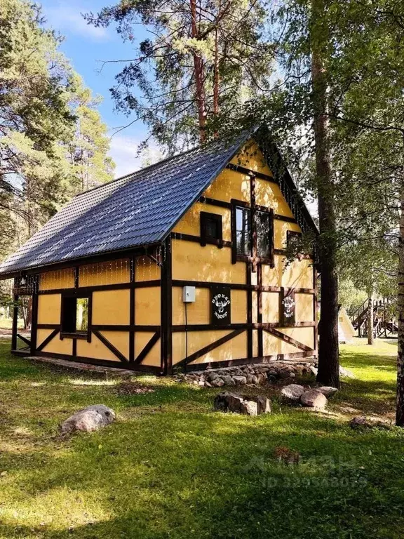 Дом в Ленинградская область, Приозерский район, Ромашкинское с/пос, ... - Фото 1