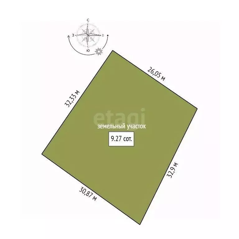 Участок в Амурская область, Благовещенск ул. Энтузиастов, 23 (9.3 ... - Фото 1